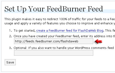 FeedBurner FeedSmith wordpress plugin